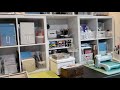 2020 Craft Room Tour and a Couple of Organizing Tips