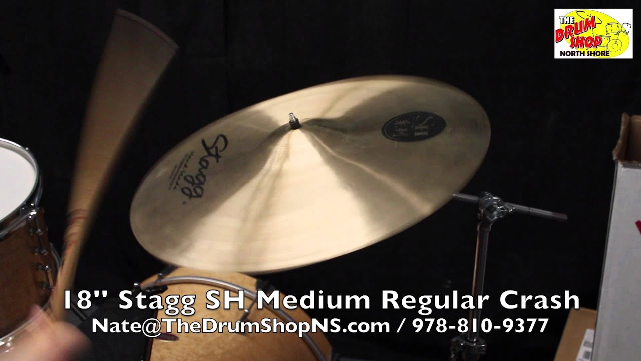 18'' Stagg SH Medium Regular Crash - The Drum Shop North Shore