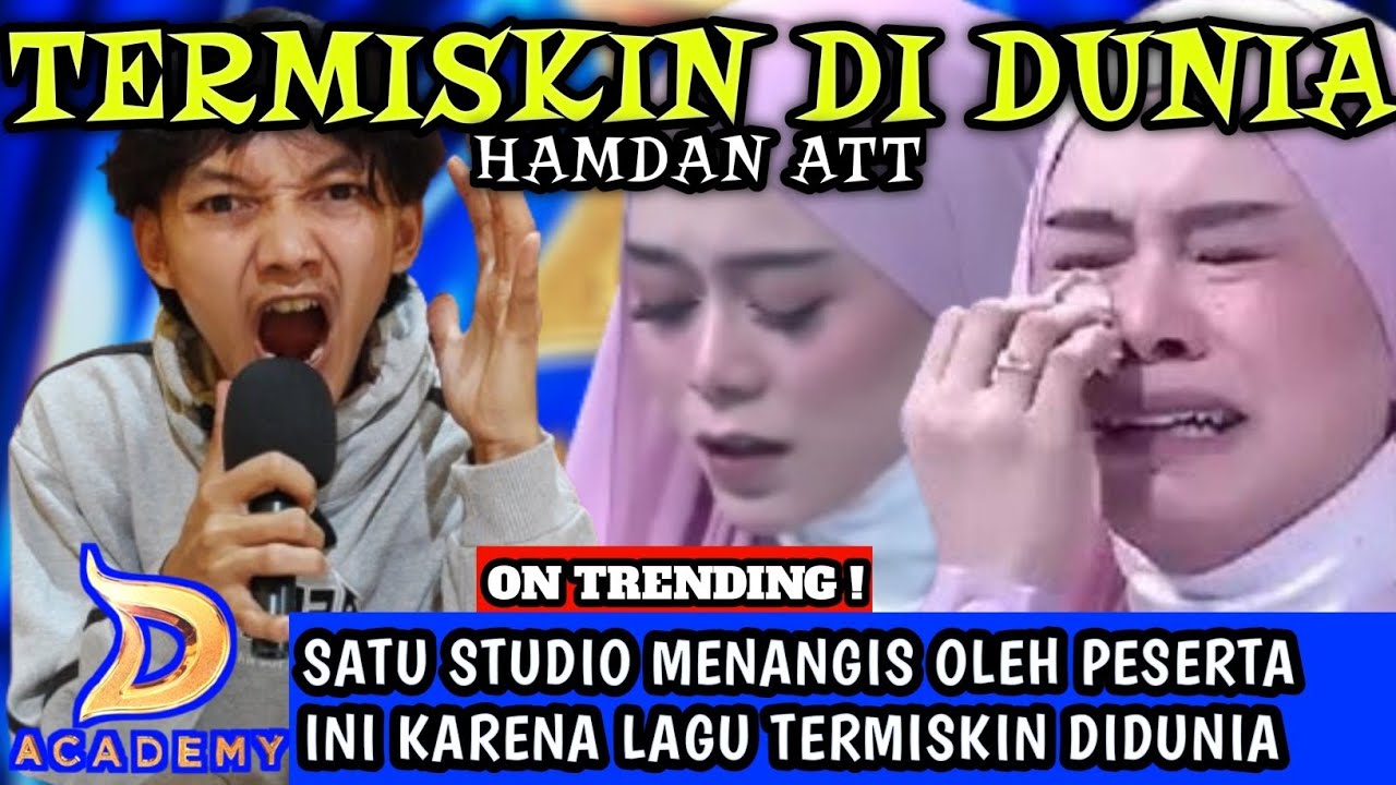 SATU STUDIO INDOSIAR MENANGIS HISTERIS OLEH PESERTA INI ‼️KARENA MENYANYIKAN LAGU TERMISKIN DI DUNIA
