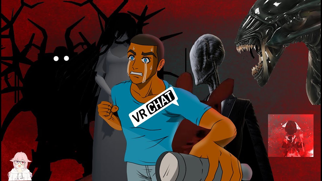 VRChat | MrTerrible Gamer getting scared compilation - YouTube