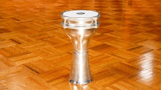 MEINL Percussion - Aluminium Darbuka, Plain - HE-101
