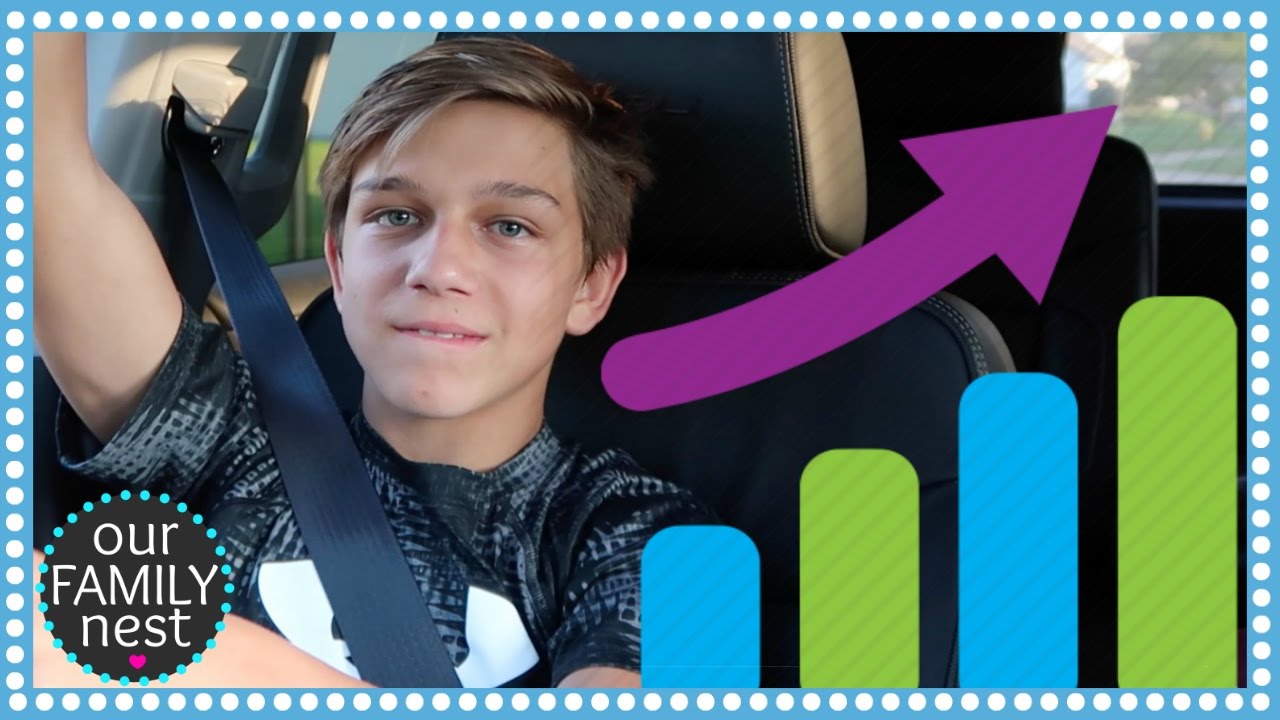 HE'S FINALLY GROWING UP....LITERALLY!