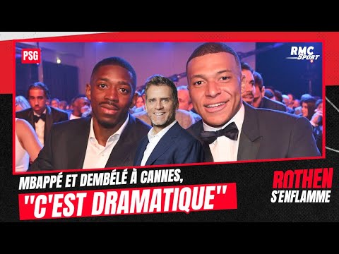 PSG : Mbappé et Dembélé à Cannes, \