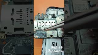 Redmi 9A or redmi 9c                          poco c3 logo restart or hang logo    motherboard ready