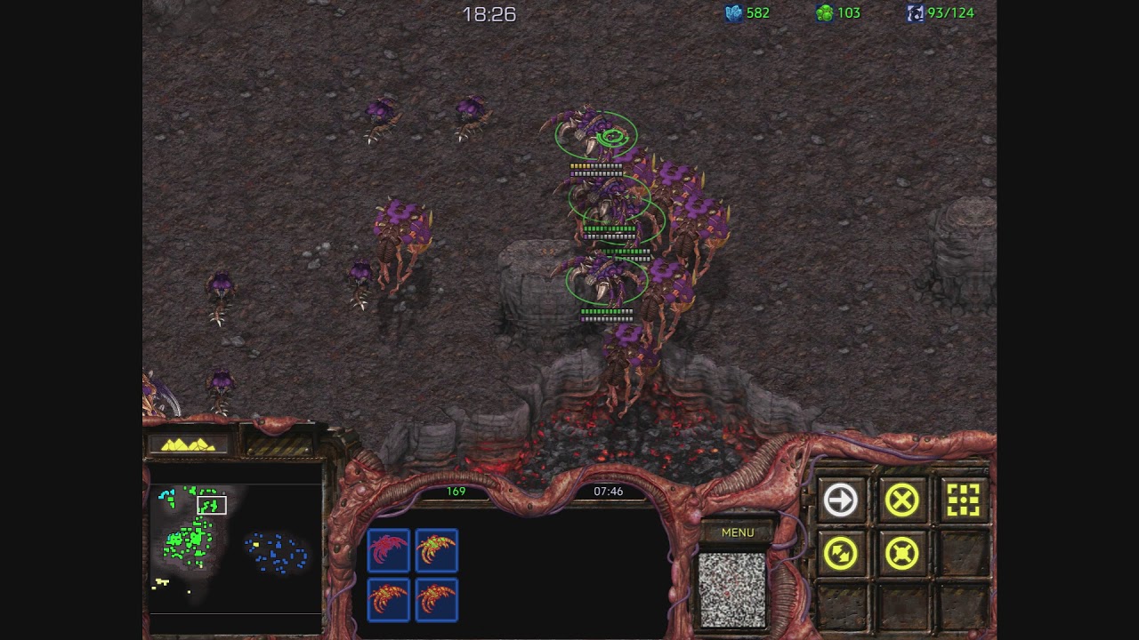 StarCraft Remastered Project UEDAIP Brood War Zerg Mission 9 (Beta