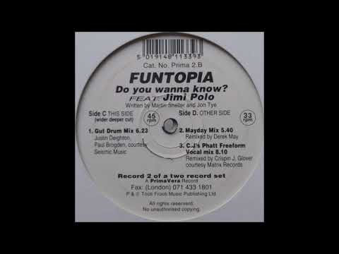 Funtopia — Funtopia featuring Jimi Polo - Do You Wanna Know? (C.J's Phatt Freeform Vocal Mix)
