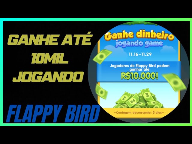 Ganhe dinheiro no kwai jogando flappy bird/Maurício Silva 