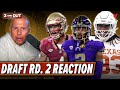 Nfl draft round 2 reaction pressure on bills new wr titans risky pick on tvondre sweat  3  out