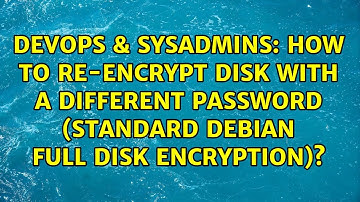 How to re-encrypt disk with a different password (standard debian full disk encryption)?
