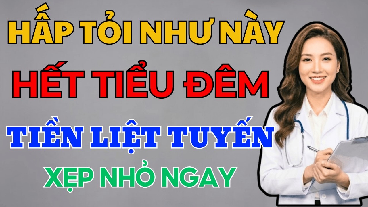 Bí Mật: Cách hấp tỏi với thứ Này giúp quý ông U60 teo nhỏ tiền liệt tuyến | Bác Sĩ Hướng Dẫn