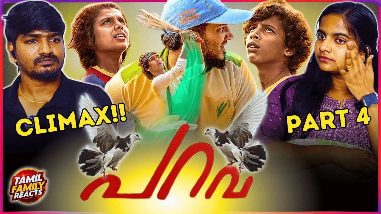 PARAVA Malayalam Movie Reaction 🤍🔥 | Climax & Ending Reaction | Tamil Family Reacts | Part 4
