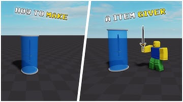 How to make a Item Giver in roblox studio | Tutorial