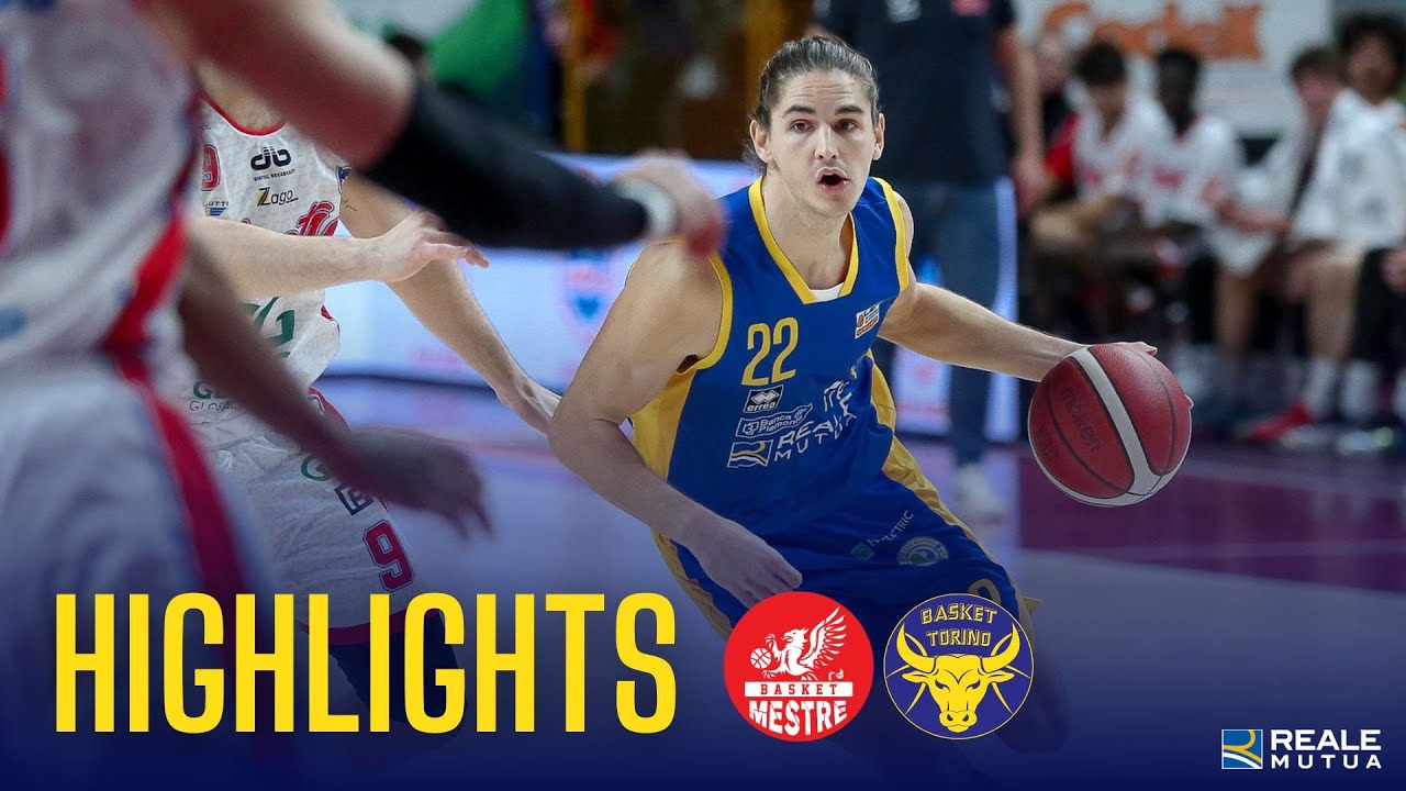 Highlights: Gemini Mestre - Reale Mutua Torino 74-69 | Regular Season 2025/26 | 19^ Giornata