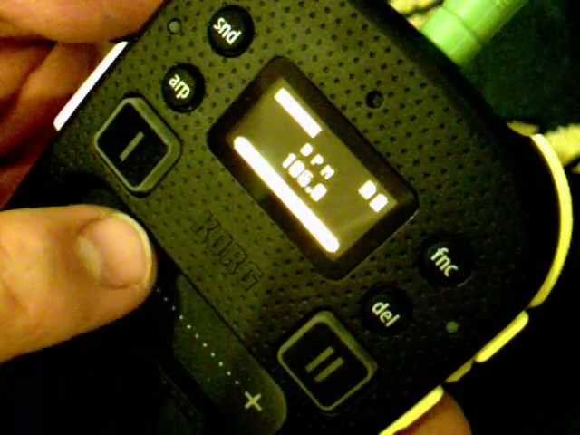 KORG mini kaossilator2 カオシレーター2（説明書有り） 手のひらサイズのシンセサイザーKORG「kaossilator 2S」発表