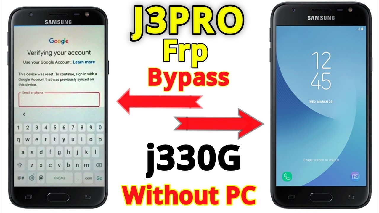 Samsung j3 pro frp bypass 9.0 without pc Sm-j330g/ds frp bypass The Right solution