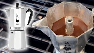 Bialetti Moka Express 12-Cup Stovetop Espresso Maker | Classic Italian Coffee Pot Aluminum Silver