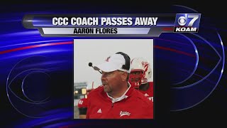 Coffeyville community college football coach passes away