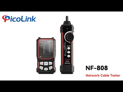 Сетевой кабельный тестер NOYAFA (NF-808), видео 1