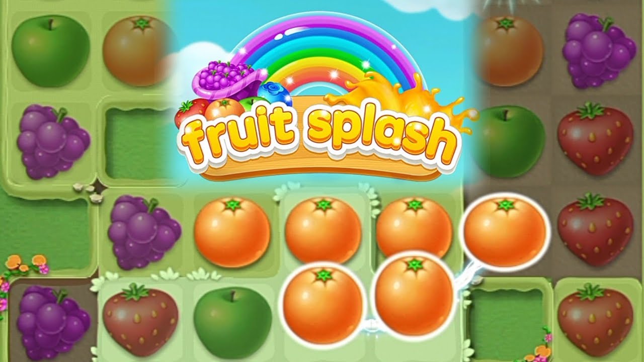 Fruit Puzzle | Funny Fruit Splash, Level 61-80 - YouTube