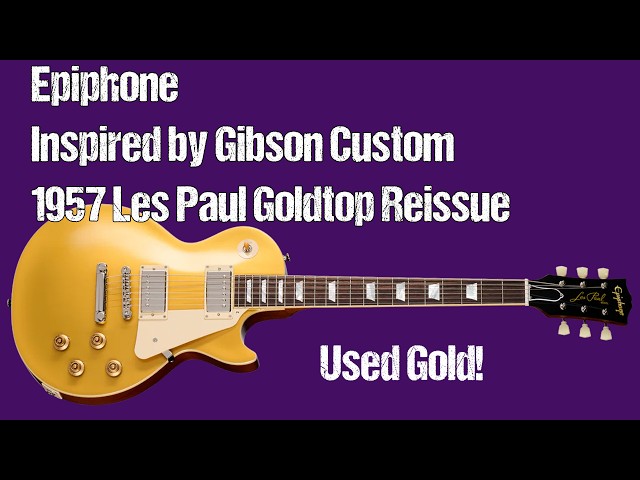 2003年製【Epiphone|GIBSON】 Dirk Witt | Epiphone Inspired By Gibson Custom 1957 Les Paul