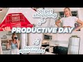 productive day in my life | touring apartments, target shop with me, & more!