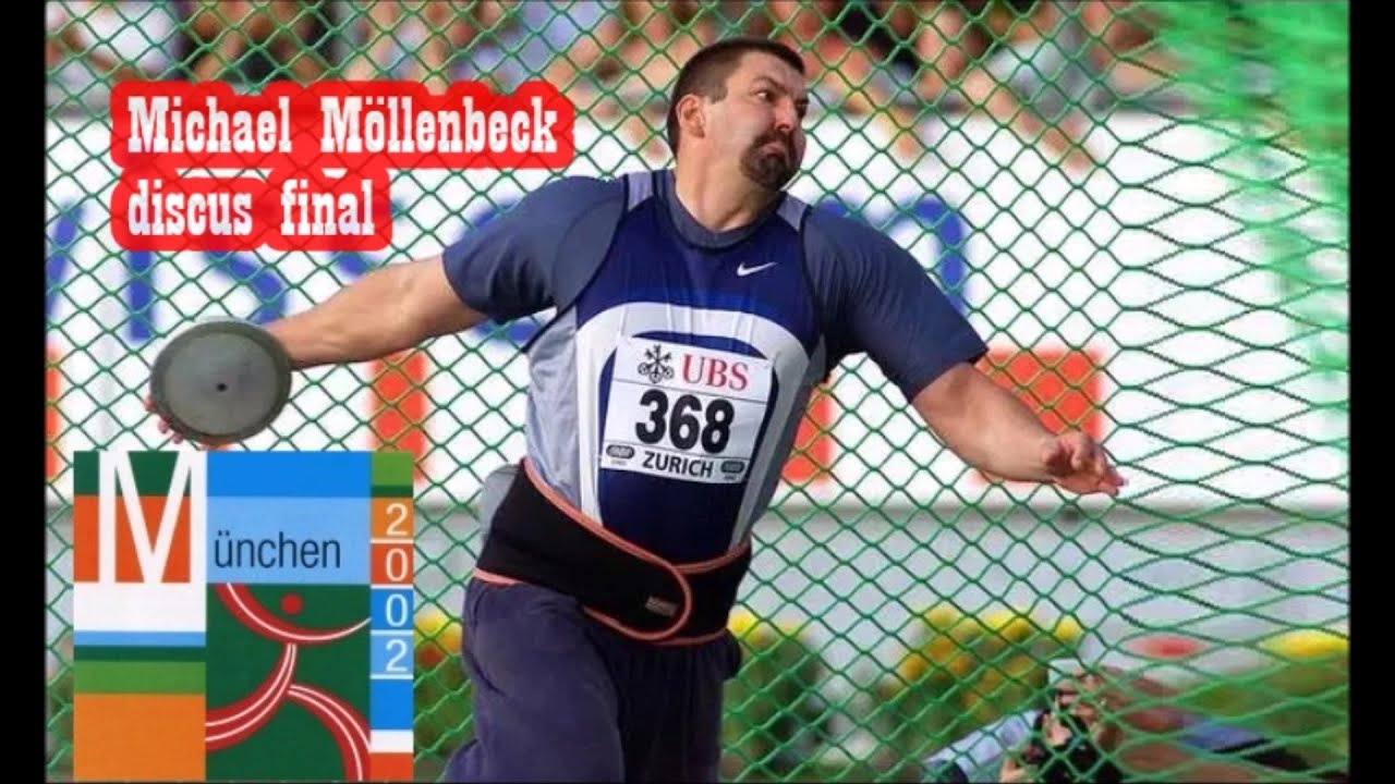 Michael Möllenbeck (Germany)discus final 2002 European Athletics Championships Munich.