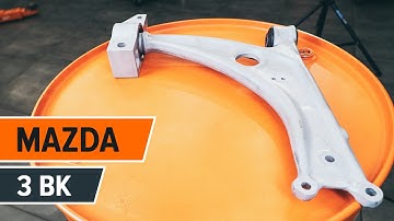 Como substituir um braço inferior dianteiro no MAZDA 3 BK TUTORIAL | AUTODOC