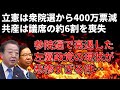 立憲、共産の参院選の結果が悲惨すぎるので紹介&原因を考察