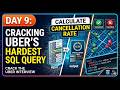 Uber SQL Interview Question: Trips and Users Solved |How to Calculate Cancellation Rate LeetCode 262