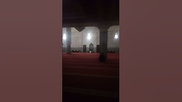 مسجد طيبه من وراء صلاه المغرب لابد أن يقرأ ربع من سوره البقره