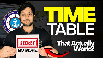 BEST Schedule For GUARANTEED IMUCET & Sponsorship Success | How To Prepare For IMUCET 2026?