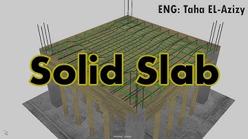 Solid Slab detailing - 3d