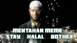 Mentahan meme stay halal bother