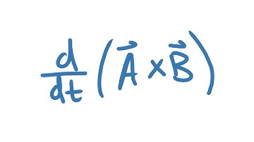 Derivative of the Cross Product Derivation