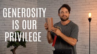 Generosity Is Our Privilege | Pastor Wes Dunn | The House LA