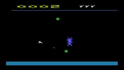 Atari 2600 - Cosmic Swarm termite 1982 - Gameplay