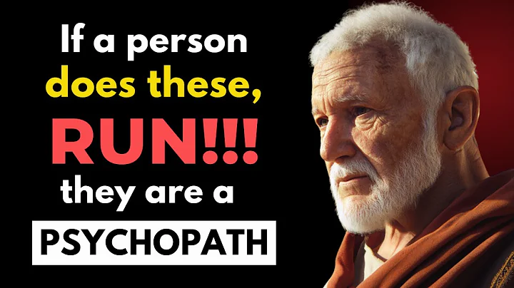 5 Signs You're Dealing With a Psychopath (RUN!!!) | Stoic Philosophy