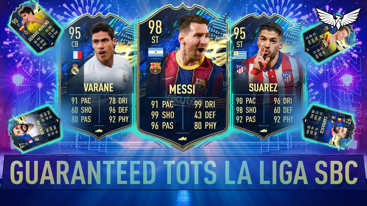INSANE LA LIGA GUARANTEED TOTS PACKS!!! FIFA 21 Ultimate Team