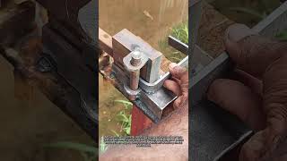 Bending Solid Steel Like Butter With This DIY Tool! #worker #process #diy #metalworking #fabrication