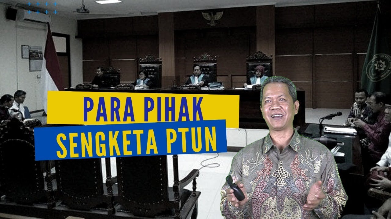 Para Pihak dalam Sengketa Tata Usaha Negara   Dr  Ridwan, S H , M Hum