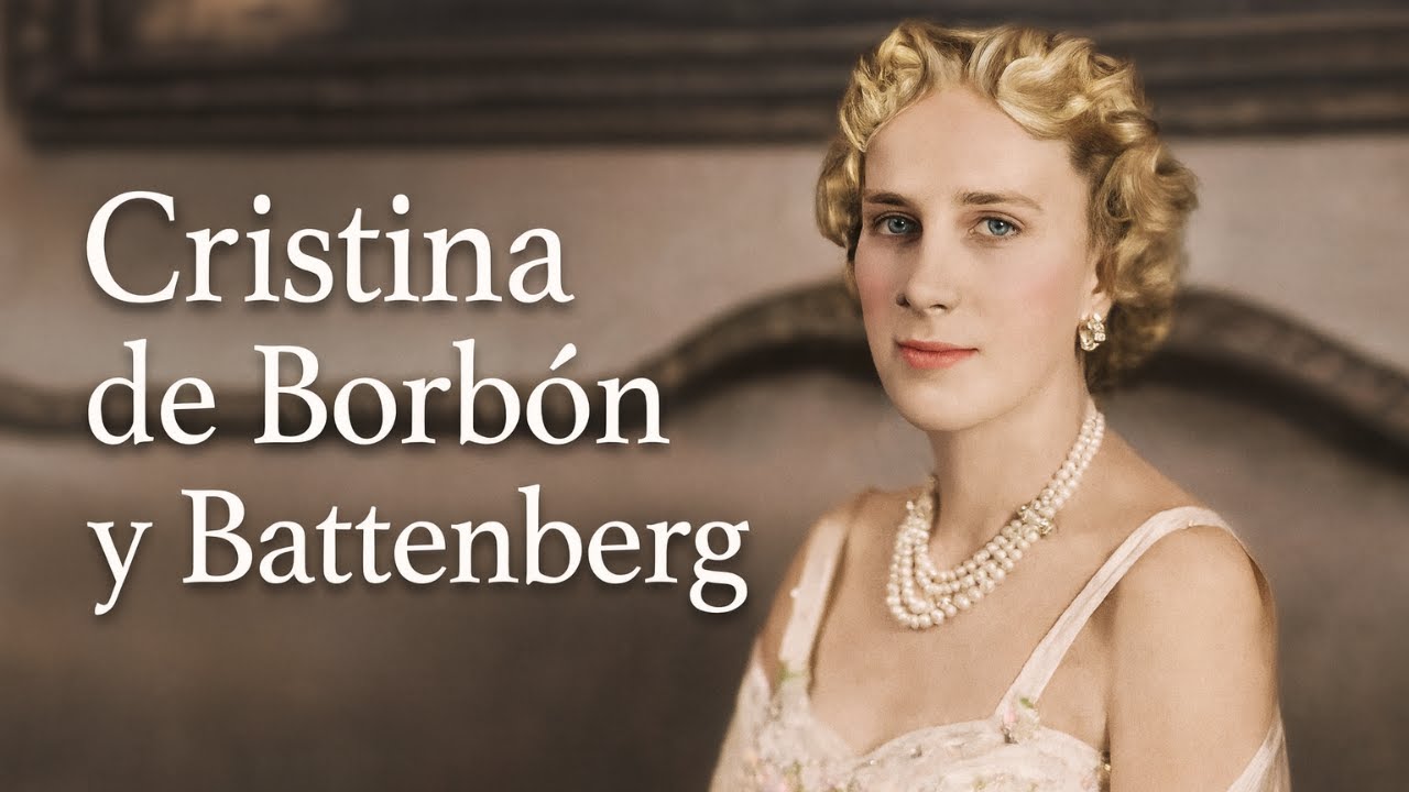 MARÍA CRISTINA DE BORBÓN BATTENBERG, UNA VIDA ENTRE PALACIOS Y EXILIOS