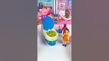 Peppa Pig 🐽 vs Squid Game 👀 | Relaxing Toy Unboxing & ASMR #squidgame #peppapig