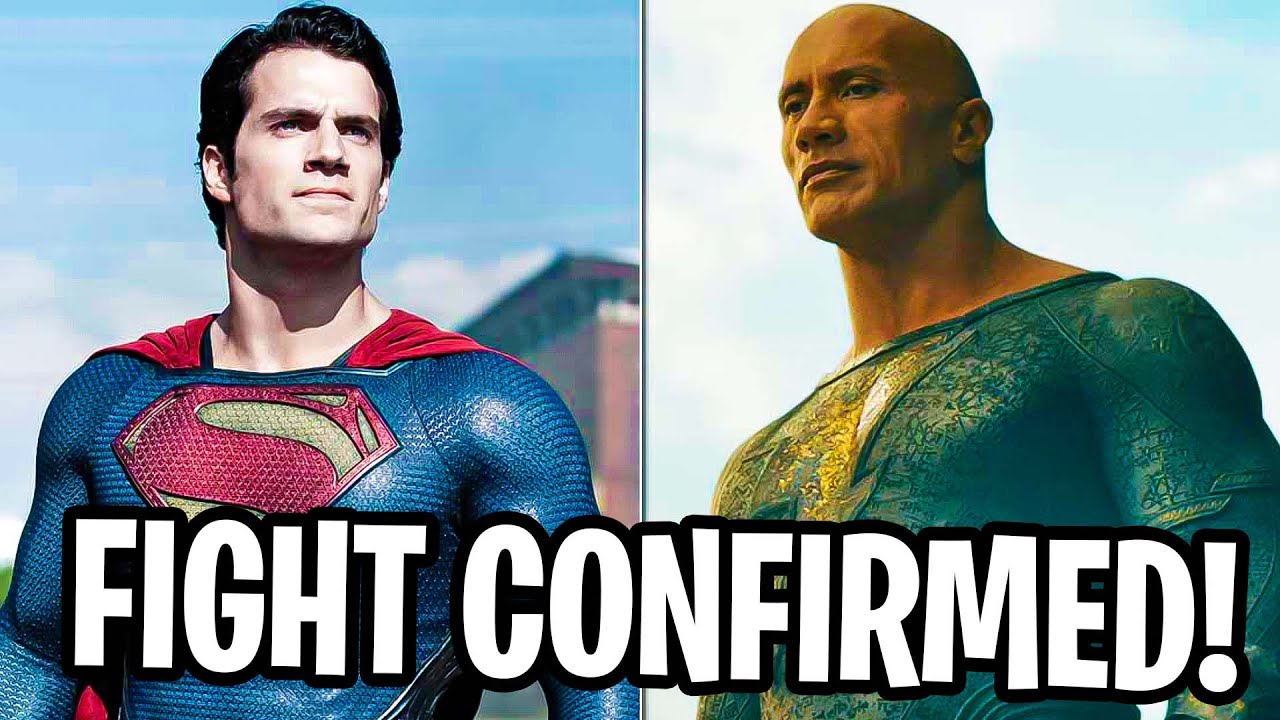 The Rock confirms Superman and Black Adam will fight