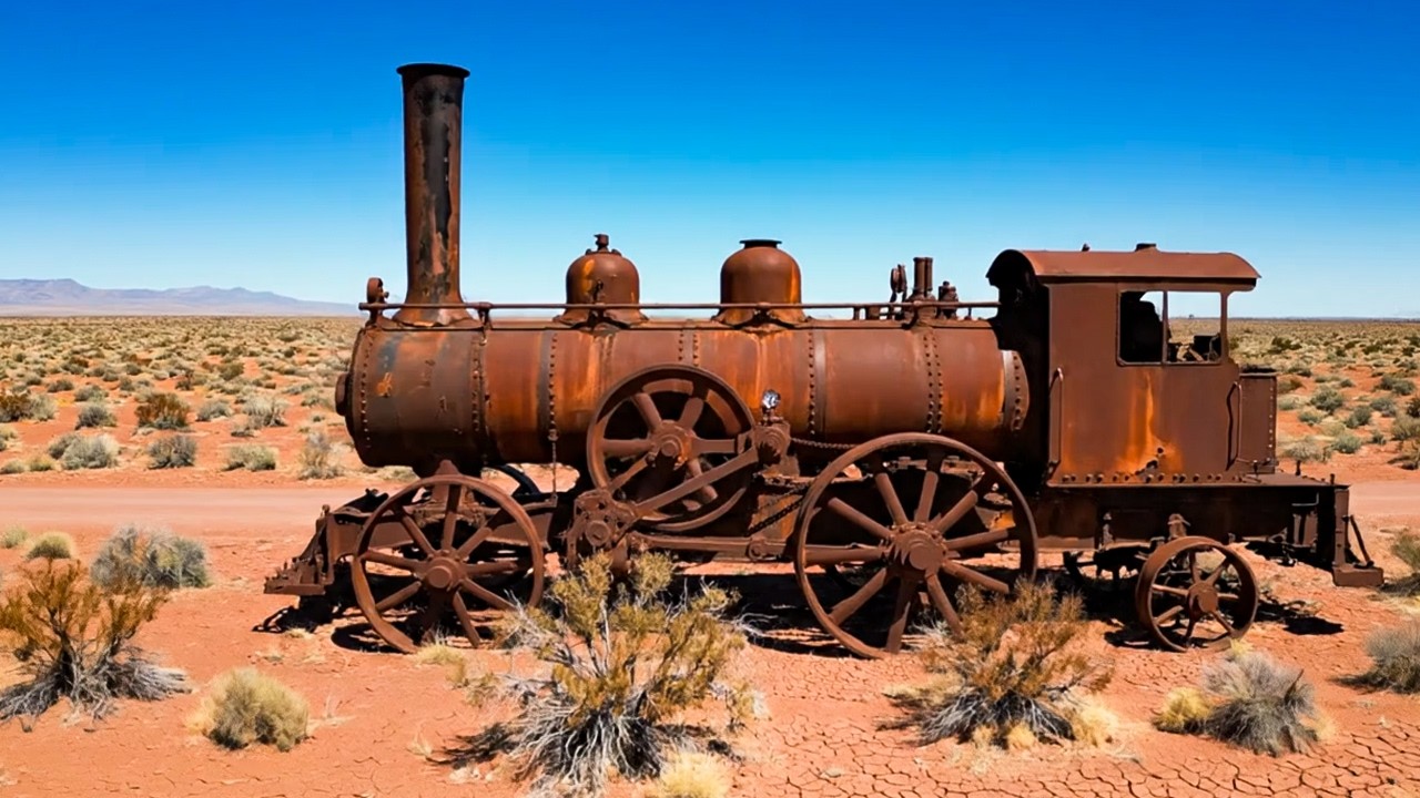 Abandoned 1908 Steam Traction Engine — Full Restoration & First Rotation After 100 Years