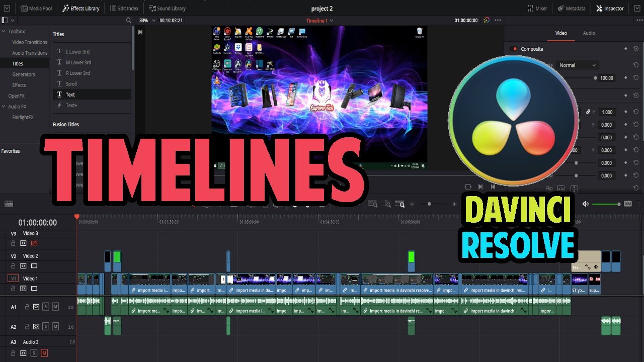 The Ultimate DaVinci Resolve Timeline Guide YouTube The Ultimate DaVinci Resolve Timeline Guide YouTube