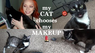My Cat Chooses My Makeup