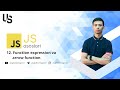 Javascript asoslari | 12. Function expression va arrow function