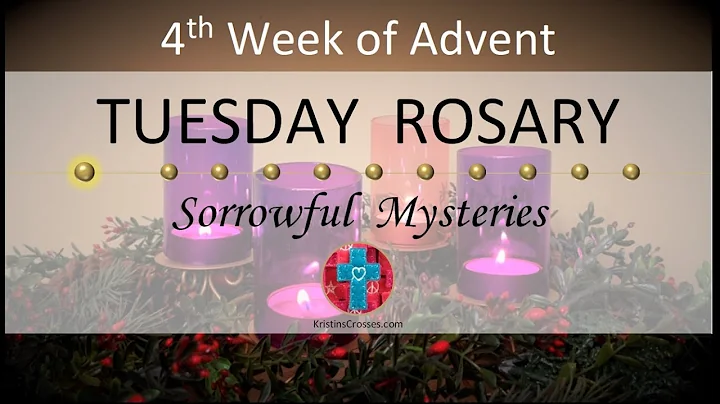 Advent Rosary • Sorrowful Mysteries of the Rosary 💜 Tuesday, December 23, 2025 VIRTUAL ROSARY