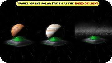Traveling the solar system of the speed of light | 🛸