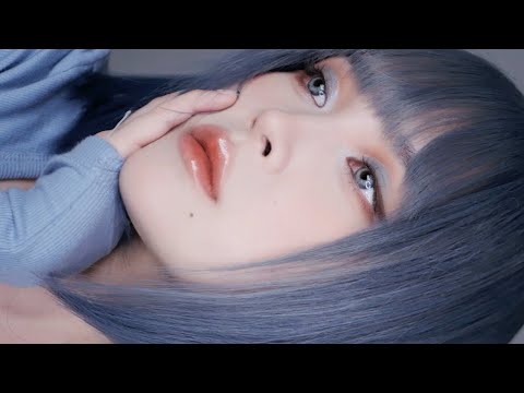 따뜻한 코랄베이지에 애쉬블루 🧡💙 Ash <strong>Blue</strong> <strong>Makeup</strong>